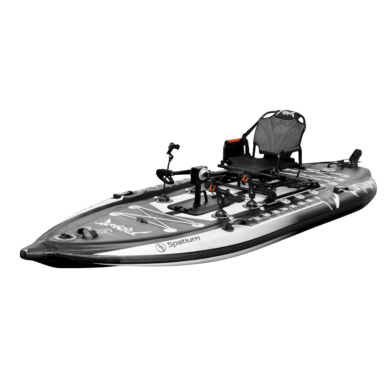قارب كاياك قابل للنفخ من سباتي - مراجعة Fishing Kayak Pedal Drive وسعره