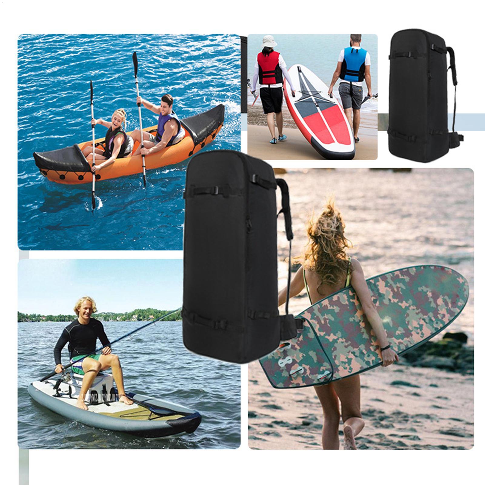 نفخ كاياك حمل حقيبة قابل للتعد - مراجعة Fishing Kayak Storage Bag وسعره