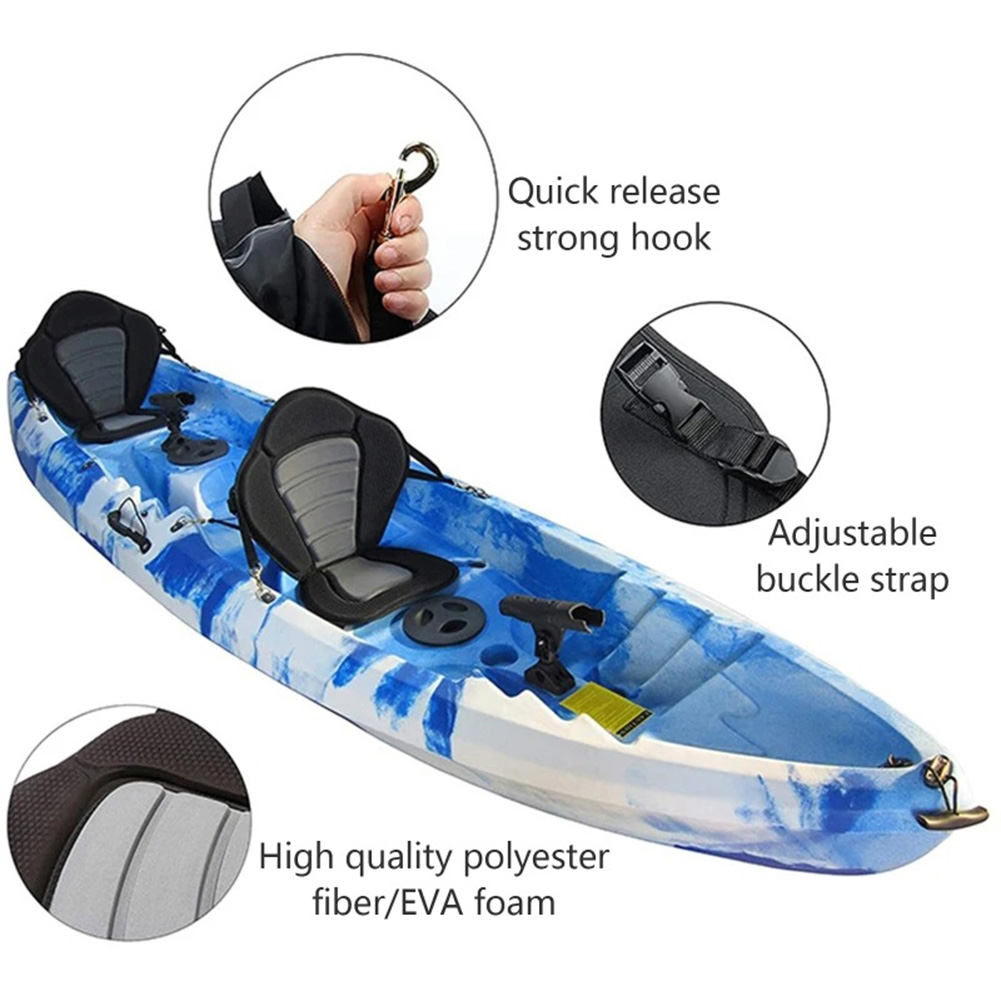 مقعد لوحة مجداف الكاياك ، مسند - مراجعة Fishing Kayak Storage Bag وسعره