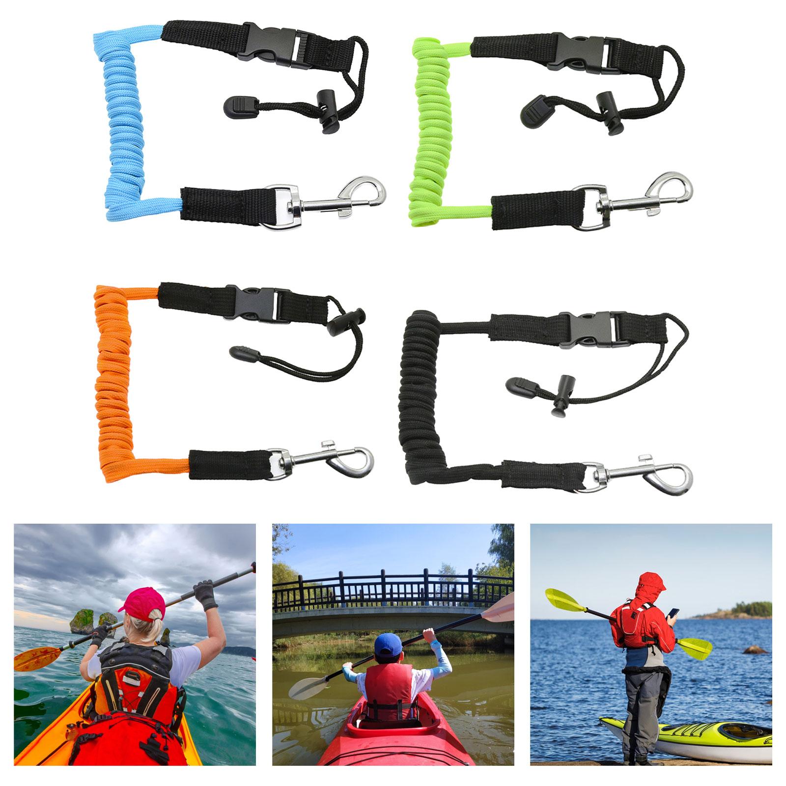 حبل مطاطي ممتاز لحمل مجداف الك - مراجعة Fishing Kayak Paddle Leash وسعره