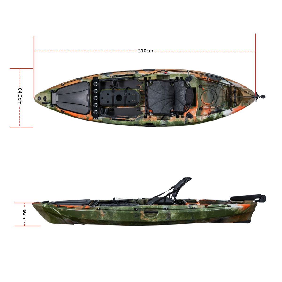الدرجة الأولى واحدة الصيد كايا - مراجعة Fishing Kayak Rod Holder وسعره