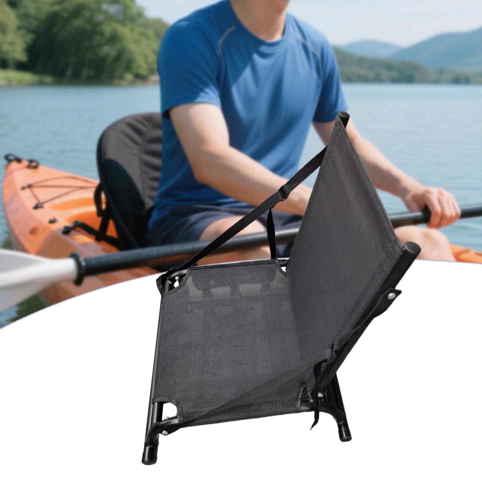 مقعد كاياك مع دعم خلفي، مطوي،  - مراجعة Fishing Kayak Seat وسعره