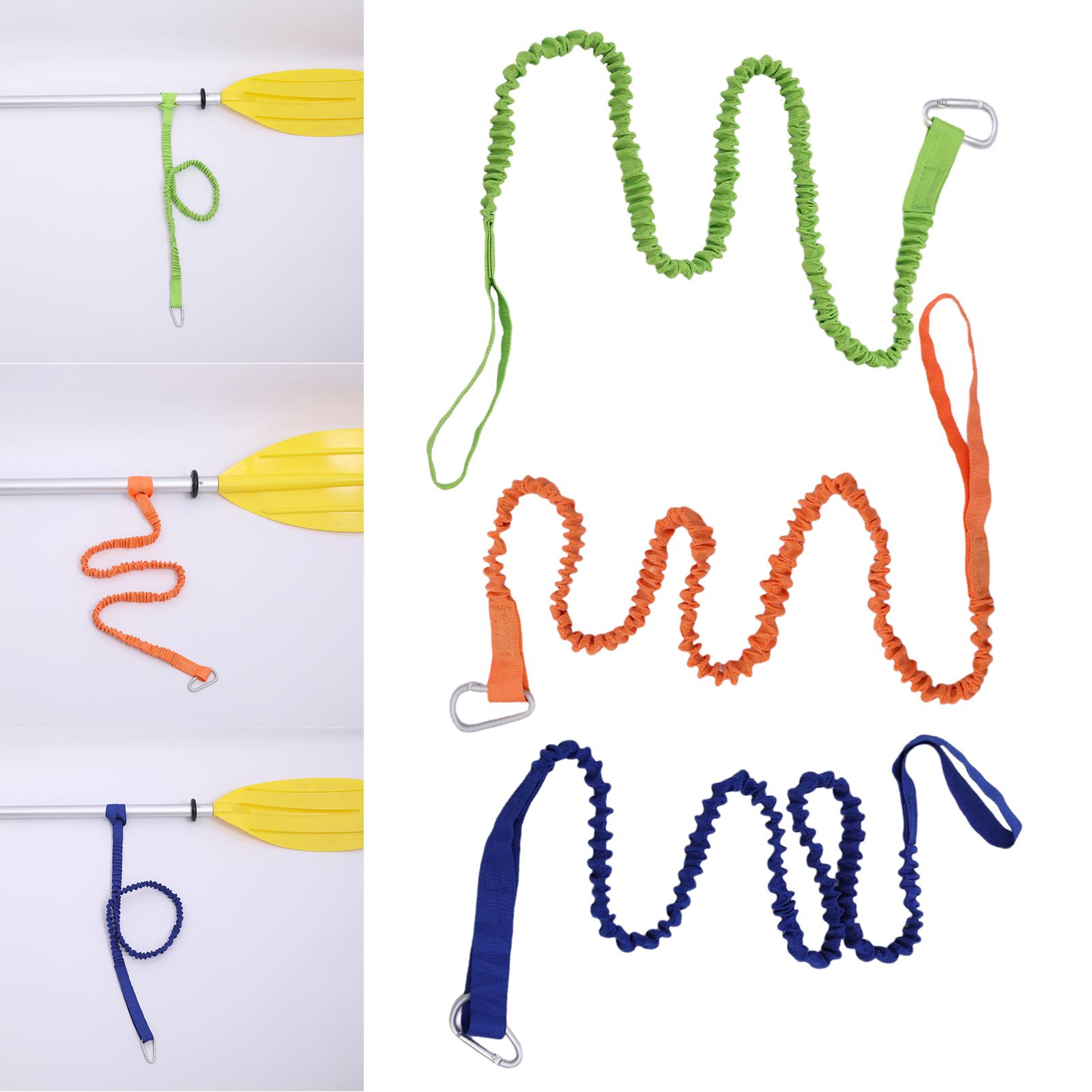 حبل مطاطي قابل للتعديل لربط مج - مراجعة Fishing Kayak Paddle Leash وسعره