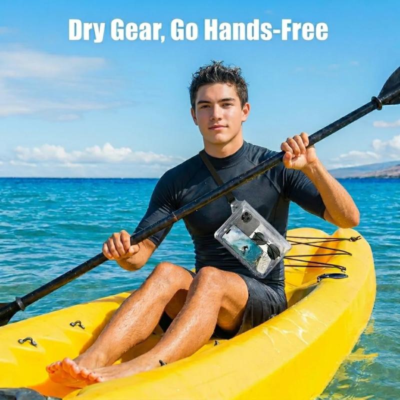 حقيبة جافة مقاومة للماء للهاتف - مراجعة Fishing Kayak Storage Bag وسعره