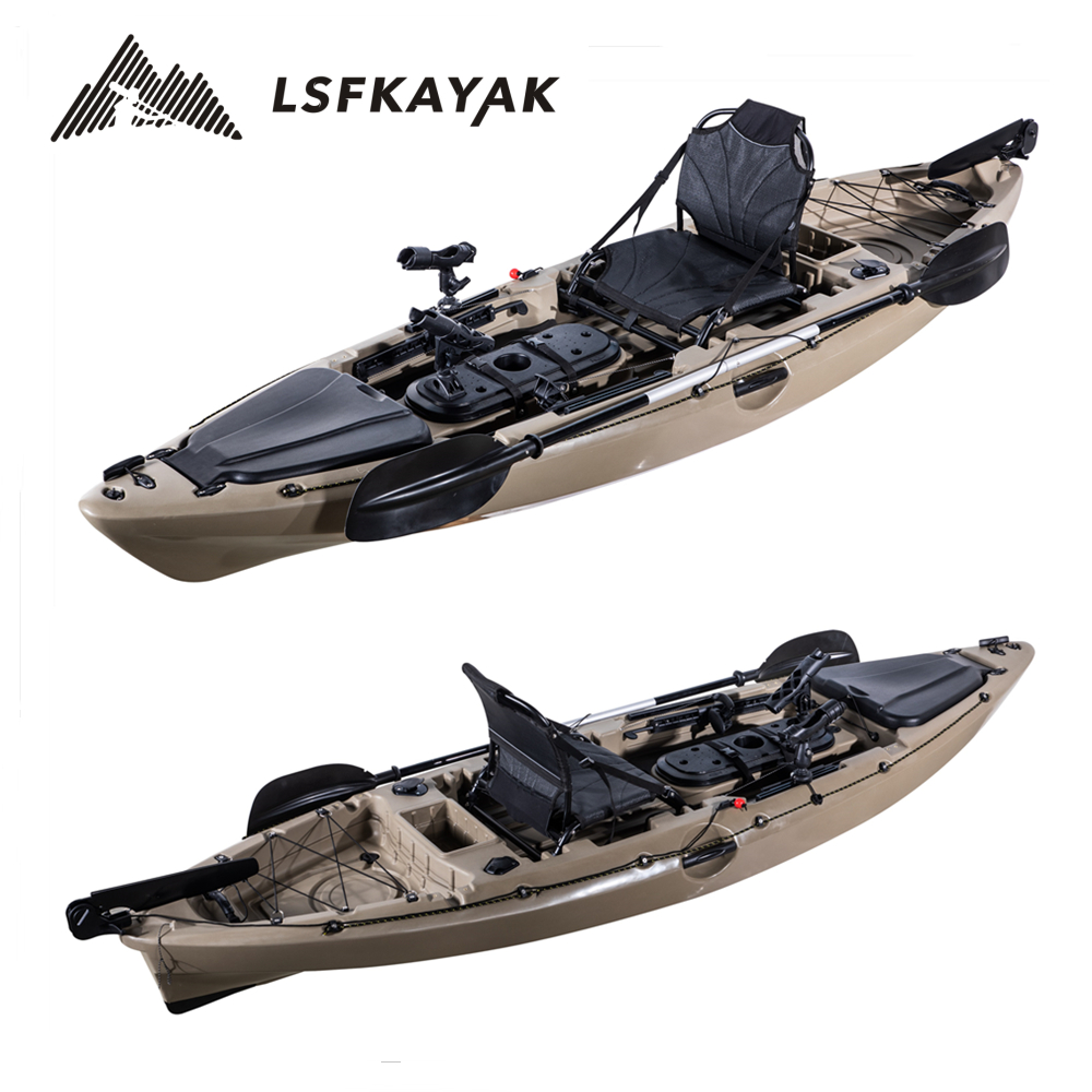 قارب كاياك بلاستيكي للصيد من ا - مراجعة Fishing Kayak Rod Holder وسعره