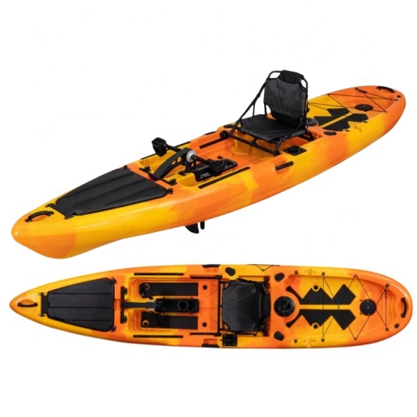 2024 13ft 3.96M - HD شخص واحد  - مراجعة Fishing Kayak Pedal Drive وسعره