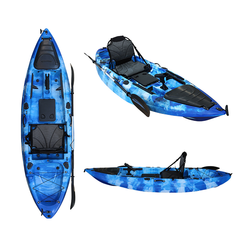 دواسة صيد بمقعد واحد كاياك LLD - مراجعة Fishing Kayak Pedal Drive وسعره