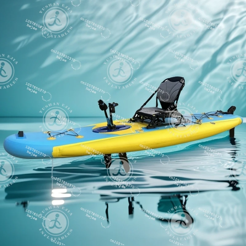 قارب كاياك قابل للنفخ بشعار مخ - مراجعة Fishing Kayak Inflatable وسعره