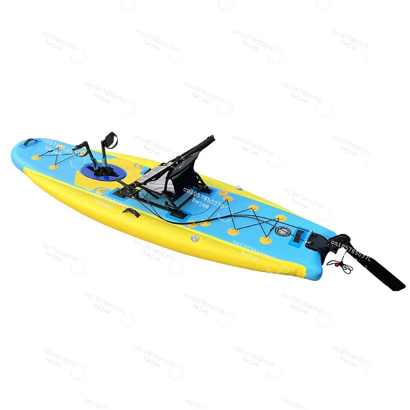 قارب كاياك قابل للنفخ بشعار مخ - مراجعة Fishing Kayak Inflatable وسعره