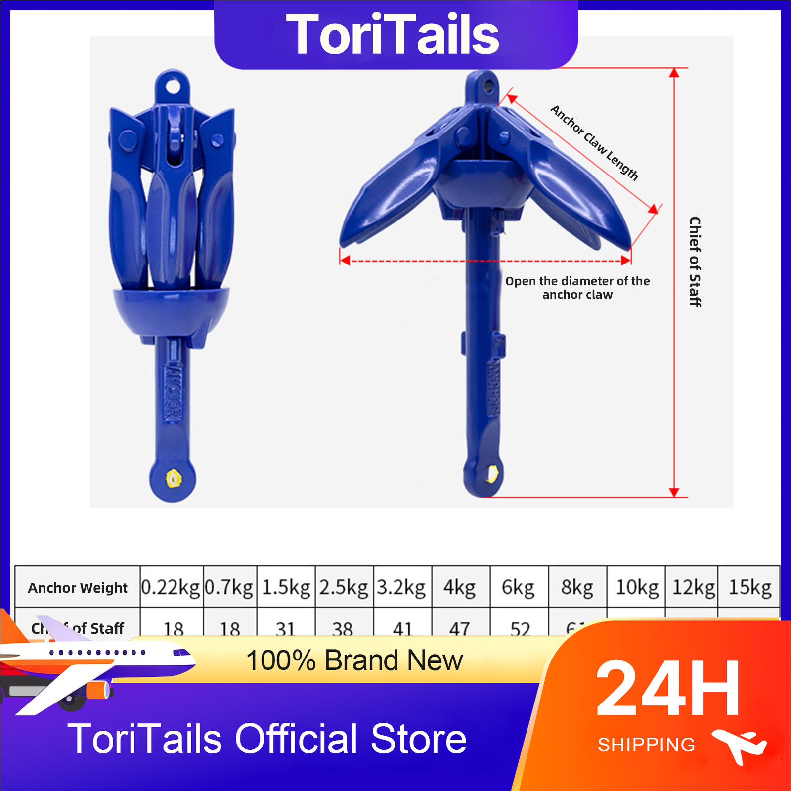 مجموعات أدوات تثبيت الكاياك ال - مراجعة Fishing Kayak Anchor وسعره